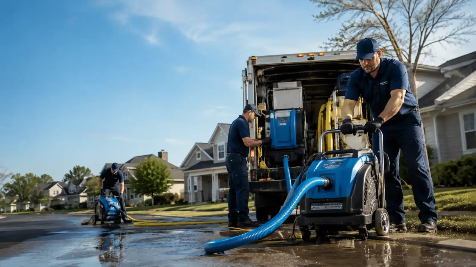 Flood Damage Cleanup in Great Cacapon, WV